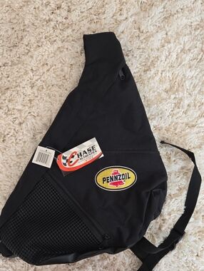 Black Sling Bag - Men's Crossbody Bag